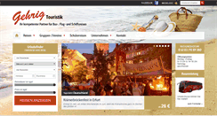Desktop Screenshot of gehrig-touristik.de